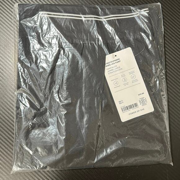 Athleta Stratosphere Wide Leg Pant Black Size Medium NEW High Rise - Picture 5 of 9